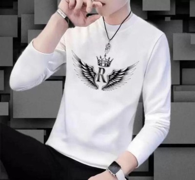 RAR Printed Men Round Neck White T-Shirt