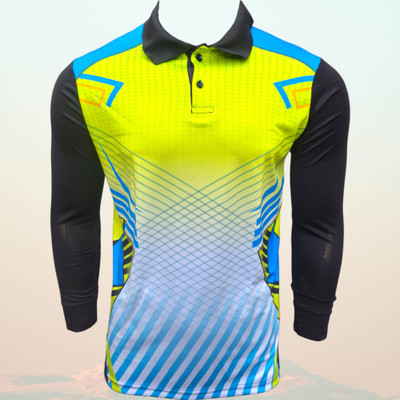 EpicSports Printed Men Polo Neck Multicolor T-Shirt