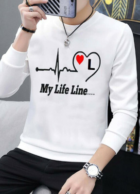 GPGARMENTS FAB Solid Men Round Neck Silver T-Shirt