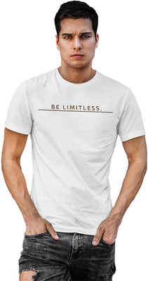 Fighterhero Printed Men Round Neck White T-Shirt