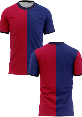 IZON Printed Men Round Neck Multicolor T-Shirt