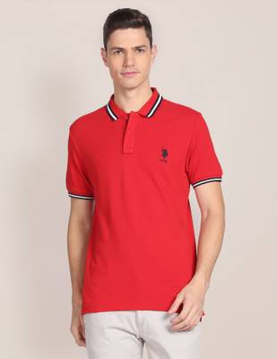Us polo red deals t shirt original