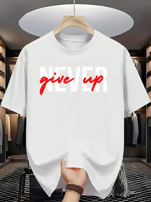 Relva Printed Men Round Neck White T-Shirt