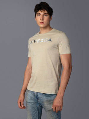 Zvezda Printed Men Round Neck Multicolor T-Shirt