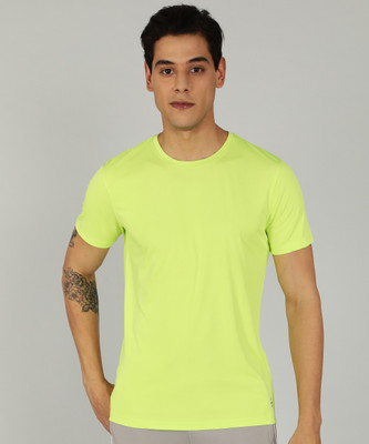 WROGN Printed Men Round Neck Green T-Shirt