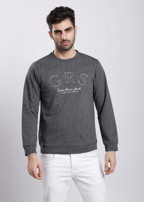 HIGHTRIBE Printed Men Round Neck White T-Shirt