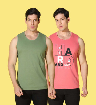 WOOSTRO Graphic Print Men Scoop Neck Multicolor T-Shirt