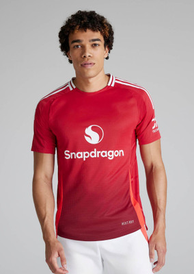 Ryze Printed Men V Neck Red T-Shirt
