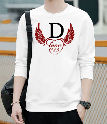 PARA HILLS Printed, Typography Men Round Neck White T-Shirt