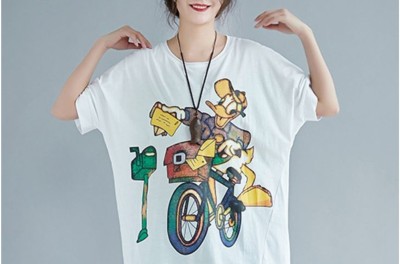 cheenu enterprisese Printed Women Round Neck White T-Shirt