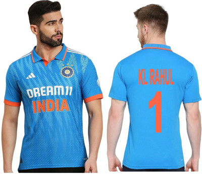 YUTU Printed, Typography Men Polo Neck Multicolor T-Shirt