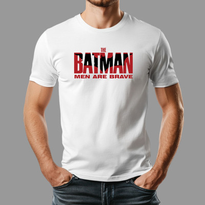 Tee Gallery Graphic Print Men Round Neck White, Red T-Shirt