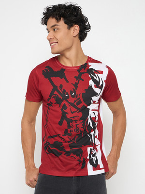 WEAR YOUR MIND Graphic Print Men Round Neck White T-Shirt