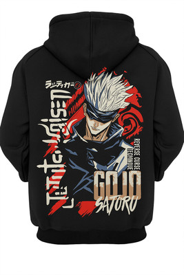SHAAHEE ROOTS Graphic Print Men Hooded Neck Black T-Shirt