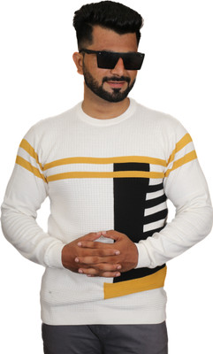 ANTMATCHER Printed Men Round Neck White T-Shirt