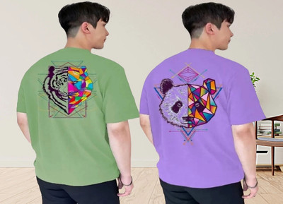 xpecto style Printed Men Round Neck White T-Shirt