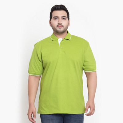 SCOTT INTERNATIONAL Solid Men Polo Neck Green T-Shirt