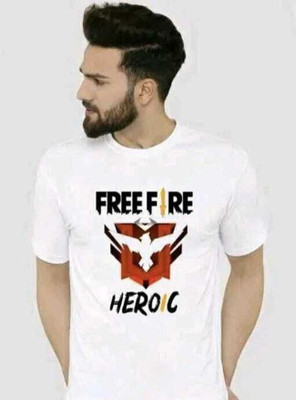 TDFASHIONNS Printed Men Round Neck White T-Shirt