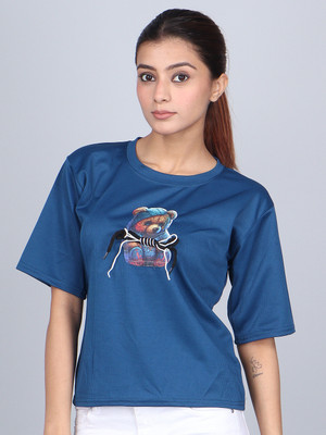 urban trees Casual Printed Women Multicolor Top