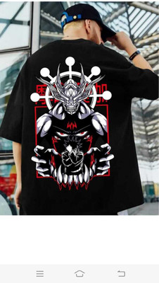 FDS Graphic Print Women Round Neck Black T-Shirt