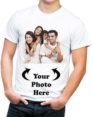 NEW FASHION HR Printed Men Round Neck White T-Shirt