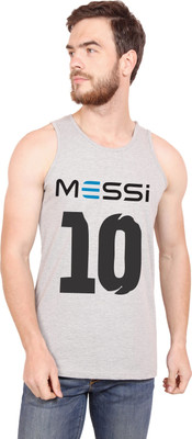 BASE 41 Graphic Print Men Round Neck Grey T-Shirt