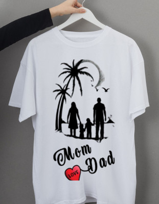 TDFASHIONNS Printed Men Round Neck White T-Shirt