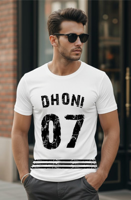 Uniplanet Store Graphic Print Men Round Neck White T-Shirt