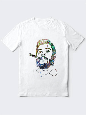 HamsaMART.com Printed Men Round Neck White T-Shirt