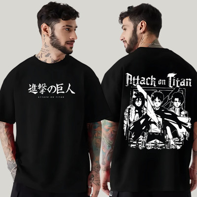 LYNX CLUB Graphic Print Men Round Neck Black T-Shirt