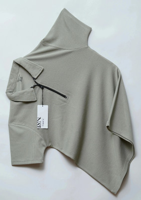 N AND J Solid Men Polo Neck Multicolor T-Shirt