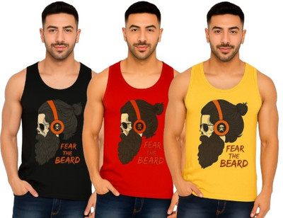 Bhadawar creations Printed Men Round Neck Multicolor T-Shirt