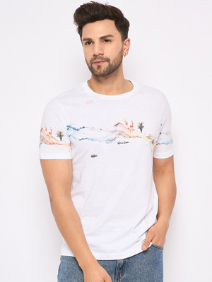 DUKE Printed Men Round Neck White T-Shirt