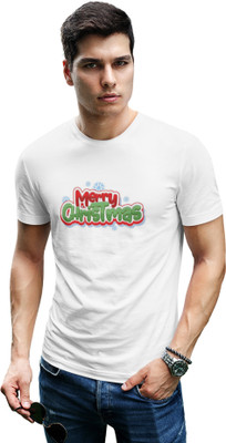 Sharnika Solid Men Round Neck White T-Shirt