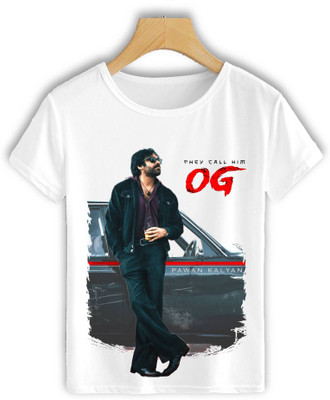 HamsaMART.com Printed Men Round Neck White T-Shirt