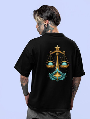 dos herman Printed Men Round Neck Black T-Shirt