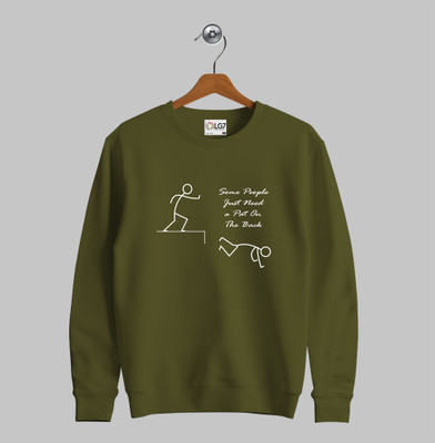 LGGARMENTS Printed Men Round Neck Light Green T-Shirt