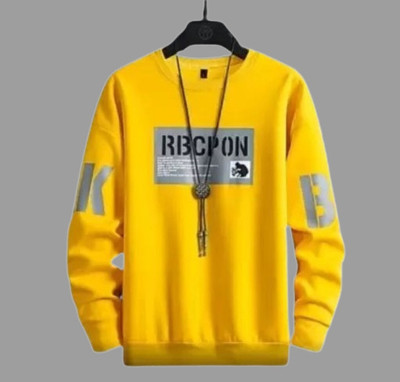 R ROCKIN TEES Typography Men Round Neck Multicolor T-Shirt