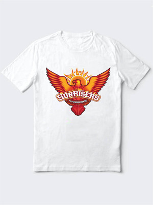 HamsaMART.com Printed, Typography Men Round Neck White T-Shirt