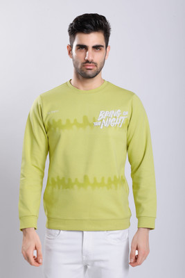 HIGHTRIBE Printed Men Round Neck White T-Shirt