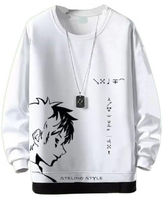 cnw Graphic Print Men Round Neck White T-Shirt