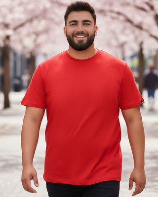 BEWAKOOF Graphic Print Men Round Neck Red T-Shirt