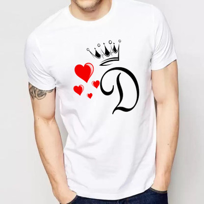 SQF Printed, Typography Men Round Neck White T-Shirt