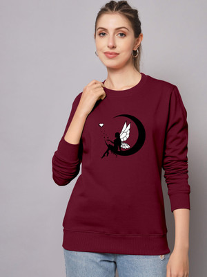 ZentWorld Full Sleeve Printed Women Sweatshirt