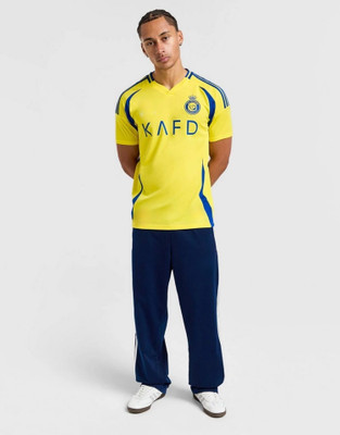 Smv Printed Men Round Neck Yellow T-Shirt