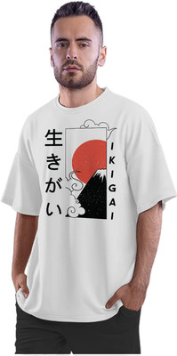TheFreedomStore Printed Men Round Neck White T-Shirt