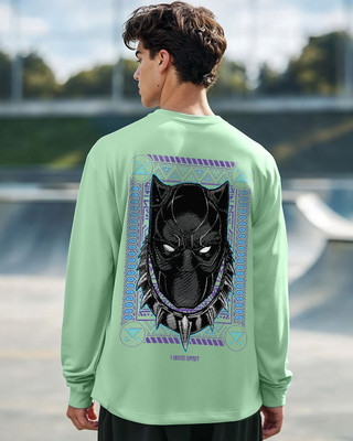 BEWAKOOF Graphic Print Men Round Neck Green T-Shirt