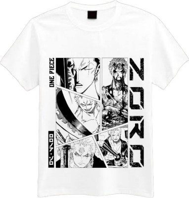 HSK Printed, Typography Men Round Neck White T-Shirt