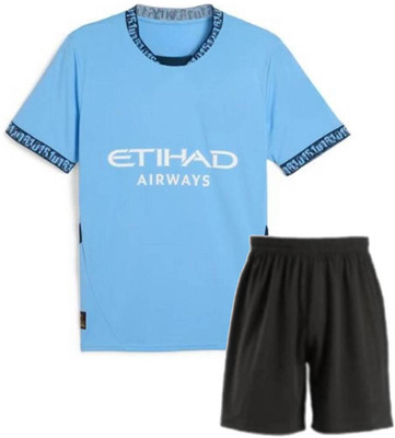 Smv Printed Men Round Neck Blue T-Shirt