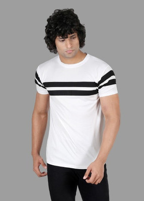 TEE TREE Printed Men Round Neck White T-Shirt